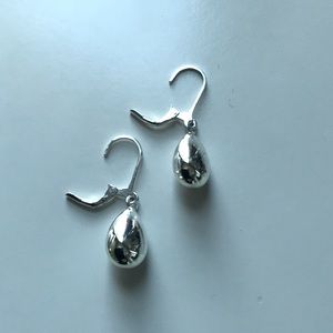 Silver 925 drop earrings